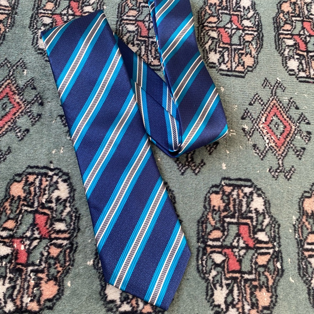Principe made in Italy silk striped tie